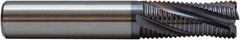 M.A. Ford - 12mm Diam, Fine Pitch, 12mm LOC, 4 Flute Solid Carbide Roughing Square End Mill - ALtima Finish, 64mm OAL, 12mm Shank Diam, Single End, Centercutting, 20° Helix - Apex Tool & Supply