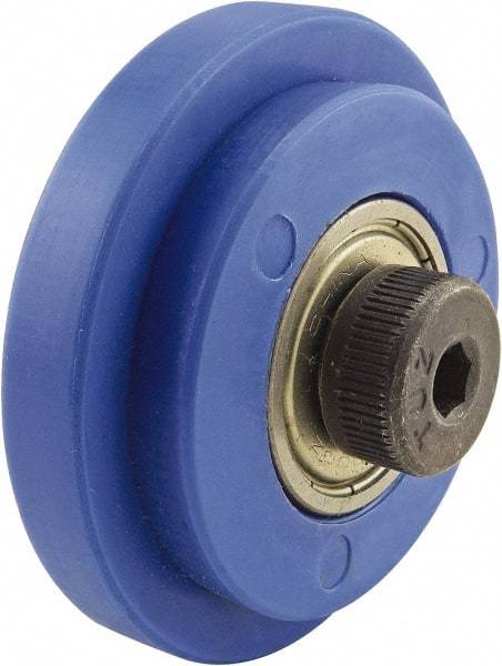 80/20 Inc. - Open Shelving Roller Wheels - Nylon, Use with 40 Series - Apex Tool & Supply
