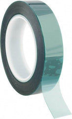 3M - 1" Wide x 72 Yd Long Green Polyester Film Masking Tape - Series 8992, 3.2 mil Thick - Apex Tool & Supply