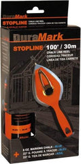 US Tape - 100' Long Chalk Reel - Blue - Apex Tool & Supply