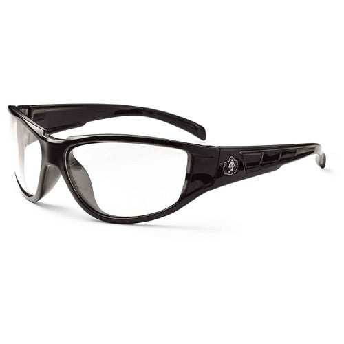 Njord Clear Lens Black Safety Glasses - Apex Tool & Supply