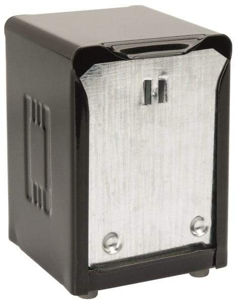 San Jamar - 3-3/4 x 4 x 5-1/2, Napkin Dispenser - Tabletop Low Fold, Black - Apex Tool & Supply