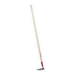 Razor-Back - 4-1/2" High x 7" Wide Square Steel Hoe - 54" Long Wood Straight Handle - Apex Tool & Supply