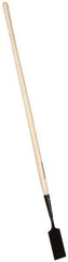 Razor-Back - 3-3/4 Inch Wide Blade x 6 Inch High Blade Sidewalk and Ice Scraper - 48 Inch Long Ash, Straight Handle - Apex Tool & Supply