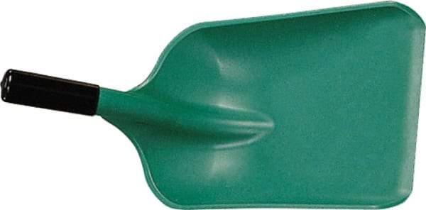 Remco - 18" High x 14" Wide Square Plastic Scoop - 40-1/2" Long Plastic D-Grip Handle - Apex Tool & Supply