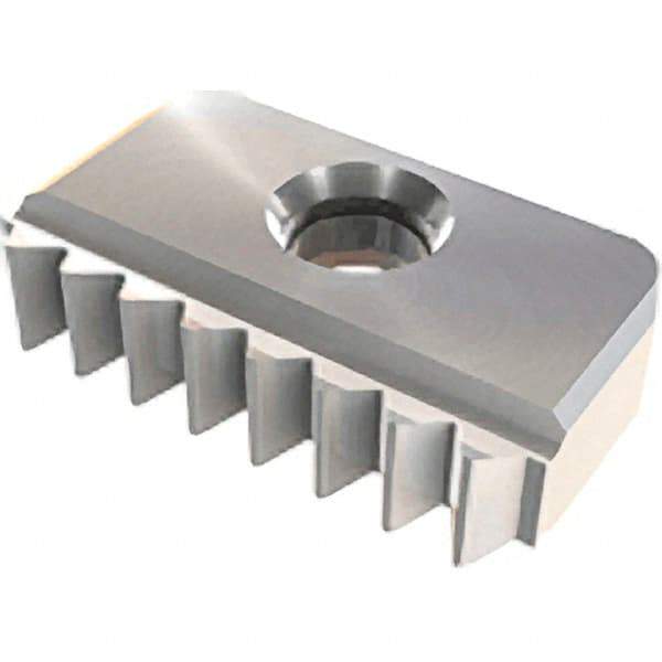 Iscar - 3mm Pitch, External Thread, ISO Standard, MT21 IC908 Grade Thread Mill Insert - Carbide, TiAlN Coating - Apex Tool & Supply