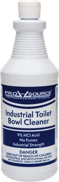 PRO-SOURCE - 1 qt Bottle Liquid Bathroom Cleaner - Mint Scent, Toilet Bowl - Apex Tool & Supply