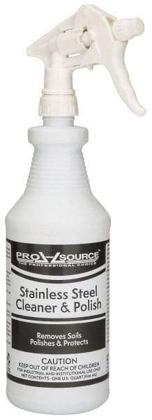 PRO-SOURCE - 0.25 Gallon Liquid Stainless Steel Cleaner - Bottle - Apex Tool & Supply