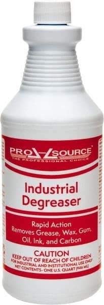 PRO-SOURCE - 32 oz Spray Bottle Cleaner/Degreaser - Liquid, Butyl-Based, Lemon - Apex Tool & Supply
