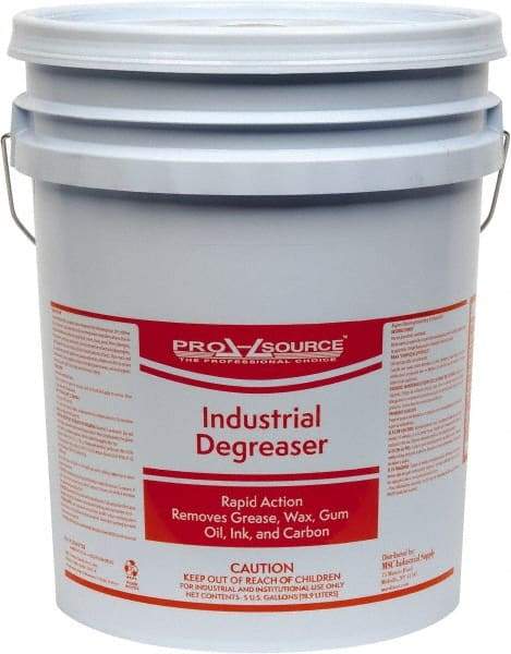 PRO-SOURCE - 5 Gal Bucket Cleaner/Degreaser - Liquid, Butyl-Based, Citrus - Apex Tool & Supply