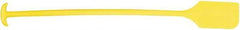 Remco - Yellow Polypropylene Mixing Paddle without Holes - 52" Overall Length - Apex Tool & Supply