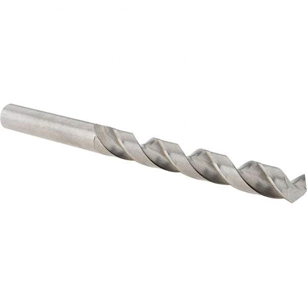 Guhring - 13/32" 118° Cobalt Jobber Drill - Bright Finish, Right Hand Cut, Spiral Flute, Straight Shank, 133mm OAL, Four Facet, Split Point - Apex Tool & Supply