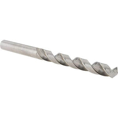 Guhring - 13/32" 118° Cobalt Jobber Drill - Bright Finish, Right Hand Cut, Spiral Flute, Straight Shank, 133mm OAL, Four Facet, Split Point - Apex Tool & Supply