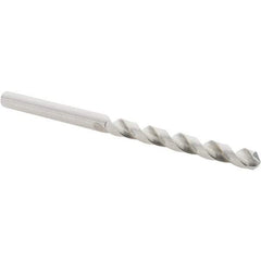 Guhring - #15 118° Cobalt Jobber Drill - Bright Finish, Right Hand Cut, Spiral Flute, Straight Shank, 80mm OAL, Four Facet, Split Point - Apex Tool & Supply