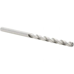 Guhring - #20 118° Cobalt Jobber Drill - Bright Finish, Right Hand Cut, Spiral Flute, Straight Shank, 75mm OAL, Four Facet, Split Point - Apex Tool & Supply