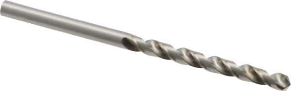 Guhring - #21 118° Cobalt Jobber Drill - Bright Finish, Right Hand Cut, Spiral Flute, Straight Shank, 75mm OAL, Four Facet, Split Point - Apex Tool & Supply