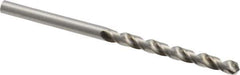 Guhring - #21 118° Cobalt Jobber Drill - Bright Finish, Right Hand Cut, Spiral Flute, Straight Shank, 75mm OAL, Four Facet, Split Point - Apex Tool & Supply