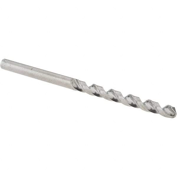 Guhring - #27 118° Cobalt Jobber Drill - Bright Finish, Right Hand Cut, Spiral Flute, Straight Shank, 70mm OAL, Four Facet, Split Point - Apex Tool & Supply
