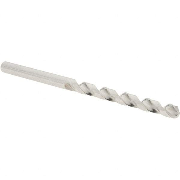 Guhring - 11/64" 118° Cobalt Jobber Drill - Bright Finish, Right Hand Cut, Spiral Flute, Straight Shank, 80mm OAL, Four Facet, Split Point - Apex Tool & Supply