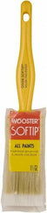 Wooster Brush - 1-1/2" Synthetic General Purpose Paint Brush - 2-3/16" Bristle Length, Plastic Handle - Apex Tool & Supply