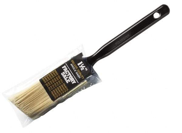 Wooster Brush - 1-1/2" Synthetic General Purpose Paint Brush - 2-7/16" Bristle Length, Plastic Handle - Apex Tool & Supply