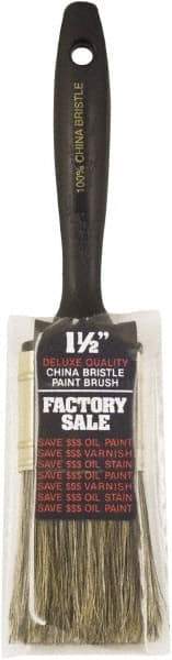 Wooster Brush - 1-1/2" Hog General Purpose Paint Brush - 2-3/16" Bristle Length, Plastic Handle - Apex Tool & Supply