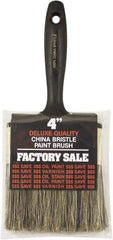 Wooster Brush - 4" Hog General Purpose Paint Brush - 2-15/16" Bristle Length, Plastic Handle - Apex Tool & Supply