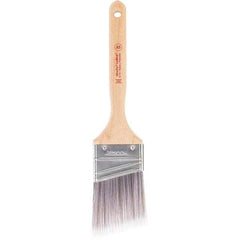 Wooster Brush - 2-1/2" Synthetic Paint Brush - 2-15/16" Bristle Length, Maple Handle - Apex Tool & Supply