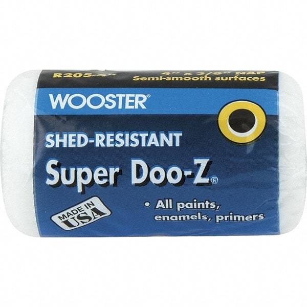 Wooster Brush - 3/8" Nap, 4" Wide Paint Super Trimmer Replacement Cover - Medium Texture, Fiber - Apex Tool & Supply