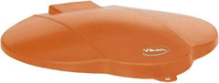 Vikan - 3 Gal Polypropylene Pail Lid - Orange, For Use with 5692 - Apex Tool & Supply
