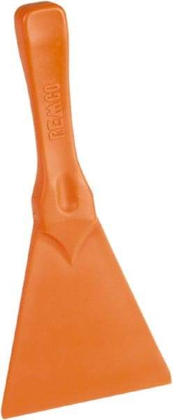 Remco - Stiff Polypropylene Straight Scraper - 4.4" Blade Width - Apex Tool & Supply