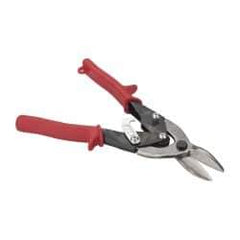 Paramount - 1-1/4" Length of Cut, Left Pattern Aviation Snip - 9-3/4" OAL, Steel Handle, 4047 Molybenum Alloy Steel Blade, 18 AWG Steel Capacity - Apex Tool & Supply