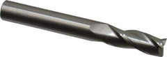 OSG - 22mm, 38mm LOC, 22mm Shank Diam, 102mm OAL, 3 Flute, Solid Carbide Square End Mill - Single End, TiAlN Finish, Spiral Flute, 30° Helix, Centercutting, Right Hand Cut, Right Hand Flute, Series 403 - Apex Tool & Supply