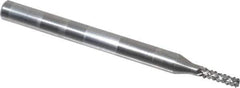 OSG - 1/16" Diam, 3/16" LOC, End Mill End, Solid Carbide Diamond Pattern Router Bit - Right Hand Cut, 1-1/2" OAL, 1/8" Shank Diam, Use on Fiberglass - Apex Tool & Supply