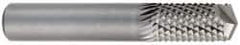 OSG - 1/2" Diam, 1" LOC, Drill Point End, Solid Carbide Diamond Pattern Router Bit - Right Hand Cut, 2-1/2" OAL, 1/2" Shank Diam, Use on Fiberglass - Apex Tool & Supply