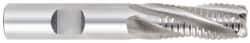 OSG - 5/8" Diam, 2-1/2" LOC, 4 Flute Cobalt Roughing & Finishing Square End Mill - Uncoated, 4-5/8" OAL, 5/8" Shank Diam, Weldon Shank, 30° Helix, Centercutting - Apex Tool & Supply