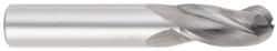 OSG - 1" Diam, 1-1/2" LOC, 3 Flute Solid Carbide Ball End Mill - Uncoated, Single End, 4" OAL, 1" Shank Diam, Spiral Flute - Apex Tool & Supply
