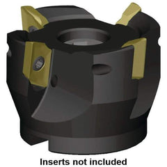Kennametal - 3 Inserts, 2" Cutter Diam, 0.63" Max Depth of Cut, Indexable High-Feed Face Mill - 3/4" Arbor Hole Diam, 1.574" High, C5720VZ16-A2.00Z3R Toolholder, ZDET16M... Inserts, Series 5720VZ - Apex Tool & Supply