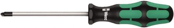 Wera - 3-1/8" Blade Length Tri-Point Screwdriver - 7" OAL - Apex Tool & Supply