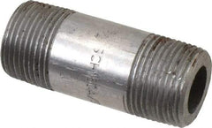 Value Collection - Schedule 160, 3/4" Diam x 2-1/2" Long Black Pipe Nipple - Threaded - Apex Tool & Supply