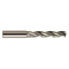 17mm Dia-Carbide HP 5XD Drill-130° Point-Bright - Apex Tool & Supply