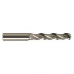 16mm Dia-Carbide HP 5XD Drill-130° Point-Bright - Apex Tool & Supply