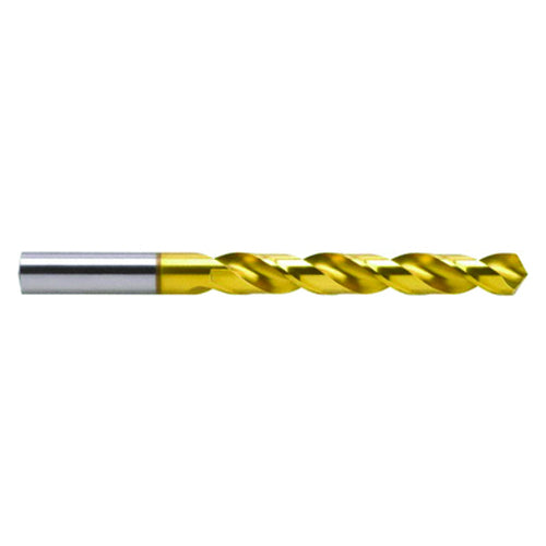 ‎9/32 (K) Dia-Cobalt Jobber Drill-118° Point-TiN - Apex Tool & Supply