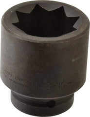 Proto - 1" Drive 1-13/16" Impact Socket - 4 Points, 3-1/2" OAL - Apex Tool & Supply