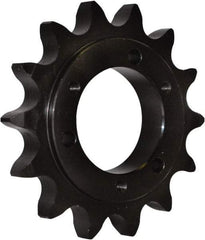 U.S. Tsubaki - 16 Teeth, 3/4" Chain Pitch, Chain Size 60, QD Sprocket - 1-11/16" Bore Diam, 4.22" Outside Diam - Apex Tool & Supply