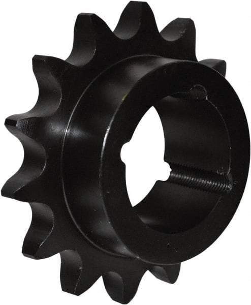 U.S. Tsubaki - 28 Teeth, 5/8" Chain Pitch, Chain Size 50, Taper Lock Sprocket - 2-1/8" Bore Diam, 5.92" Outside Diam - Apex Tool & Supply