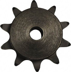 U.S. Tsubaki - 19 Teeth, 2" Chain Pitch, Chain Size 2080, Double Pitch Sprocket - 1" Bore Diam, 6.16" Pitch Diam, 6.59" Outside Diam - Apex Tool & Supply