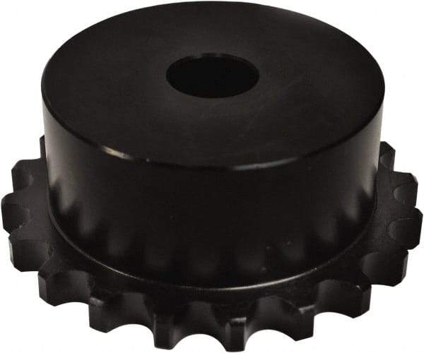 U.S. Tsubaki - 5/8" Bore Diam Plain Bore Roller Chain Coupling - 3.789" Coupling OD - Apex Tool & Supply
