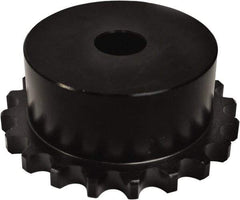 U.S. Tsubaki - 5/8" Bore Diam Plain Bore Roller Chain Coupling - 3.391" Coupling OD - Apex Tool & Supply