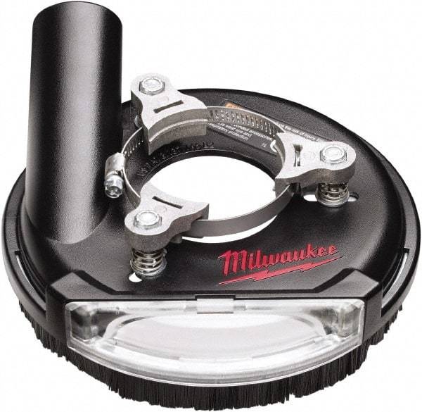Milwaukee Tool - 4 & 5" Diam Grinder Dust Shroud - For Use with Sanders/Grinders - Apex Tool & Supply